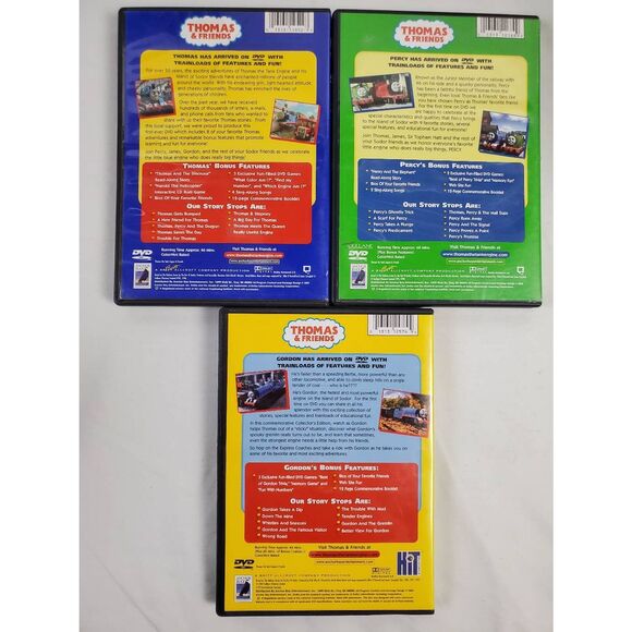 Thomas & Friends Best Of DVD Lot (Thomas Percy Gordon) - Picture 3 of 3